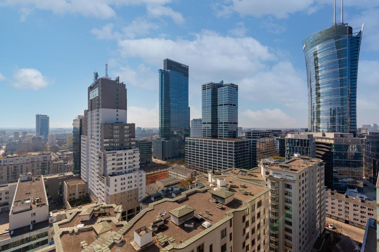 Platinum Towers Apartment With Parking By Renters Prestige วอร์ซอ ภายนอก รูปภาพ