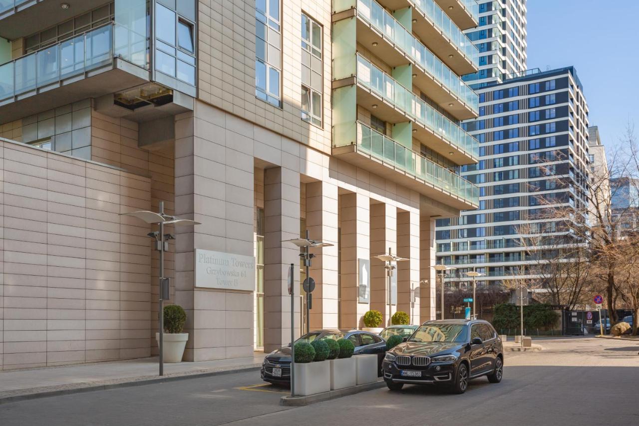 Platinum Towers Apartment With Parking By Renters Prestige วอร์ซอ ภายนอก รูปภาพ